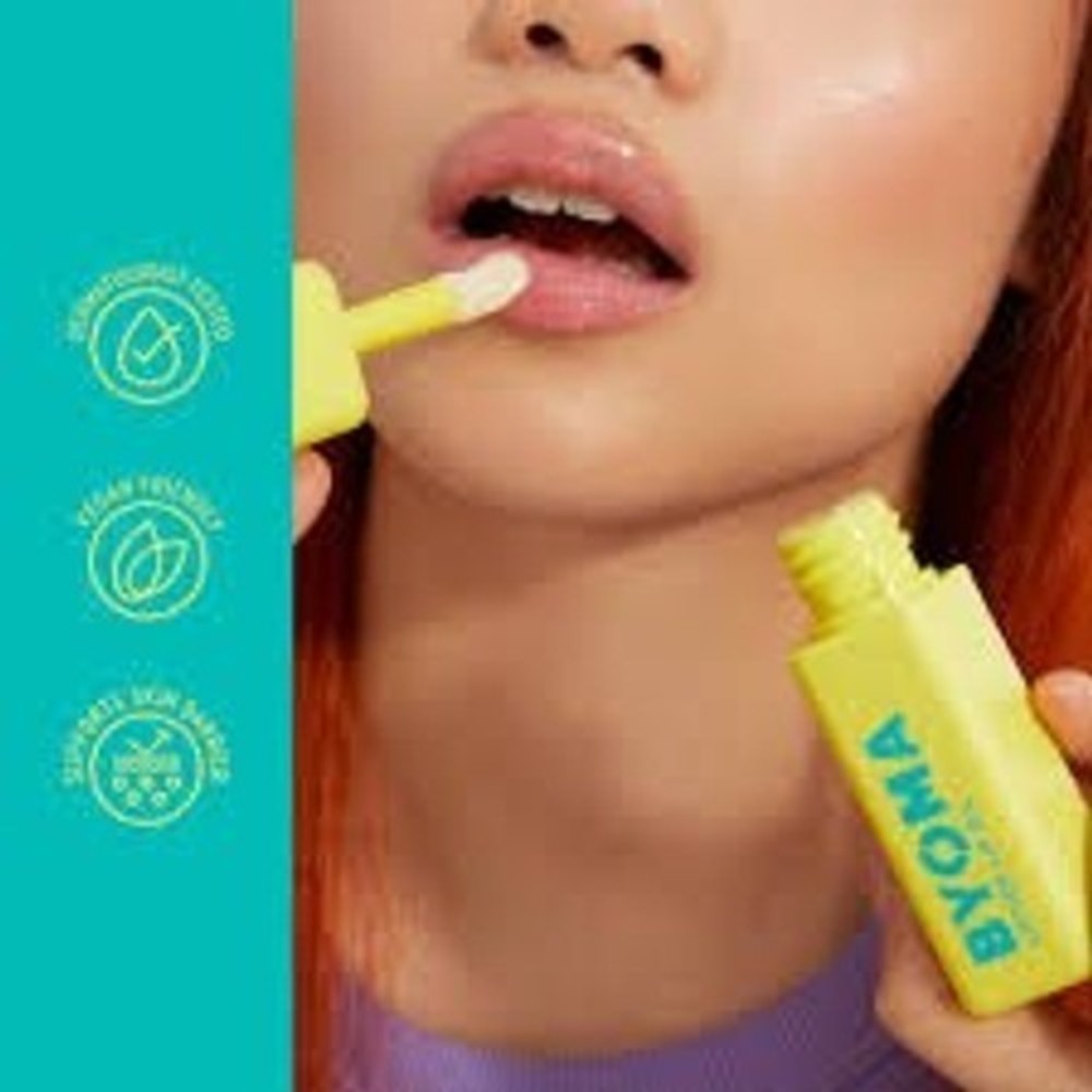 Byoma Liptide Lip Oil Set of 5 5m Hydrating Peptide Avocado Glossy Clean Beauty
